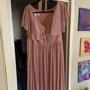 Azazie “Jael” Custom Gown Color: Dusty Rose